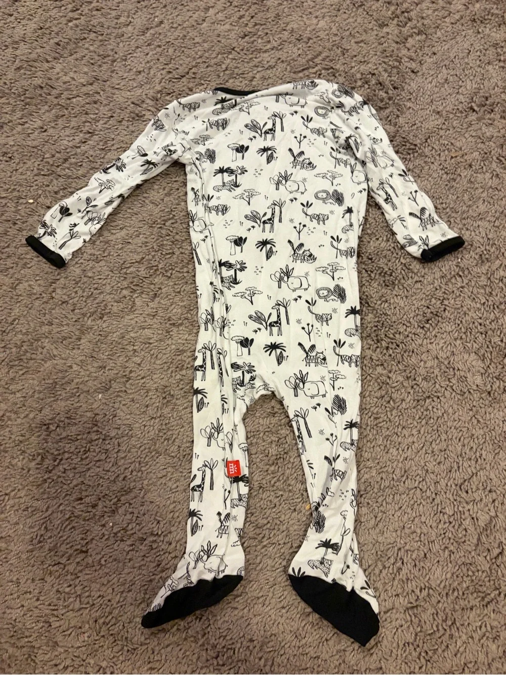 Magnetic Me Animal Safari Footie 6-9 months